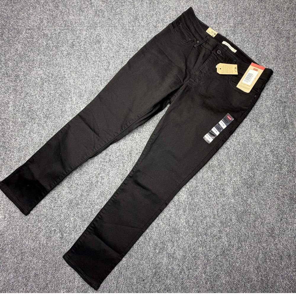 Levi’s 311 Shaping Skinny Womens Jeans 32x28 Black Stretch Denim NWT NEW